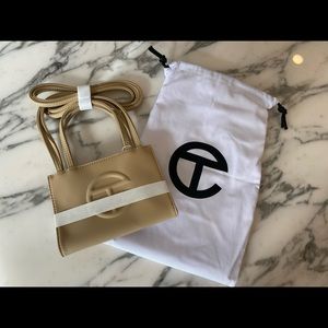 Brand New Small Cream TELFAR Bag